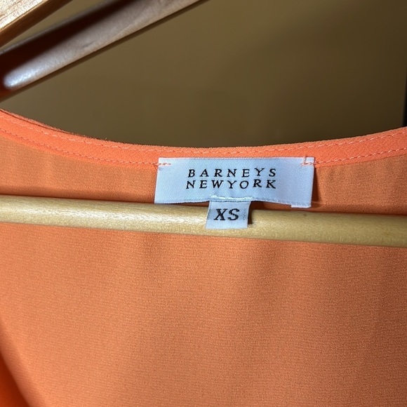Barneys New York Orange Cream Tank Blouse Size XS - Picture 3 of 5